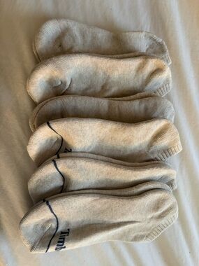 Timberland Women's Beige Low-Cut No-Show Sock Set